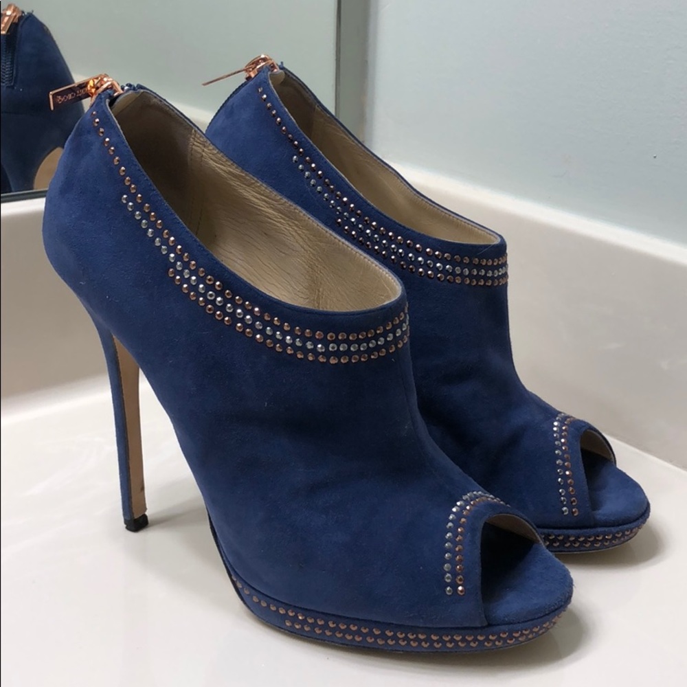 Jimmy Choo suede Glint bootie